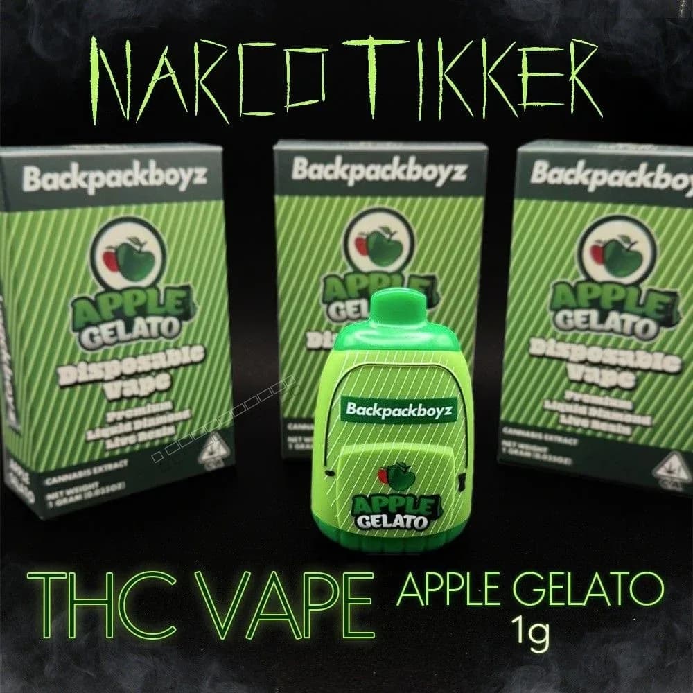 THC Vape 1G ๐ Apple Gelato by BackpackBoyz